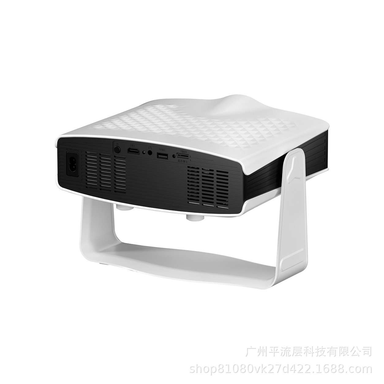 Comercio exterior YM05 proyector de cine en casa 1080p Android HD 4K soporte logotipo de marca personalizado