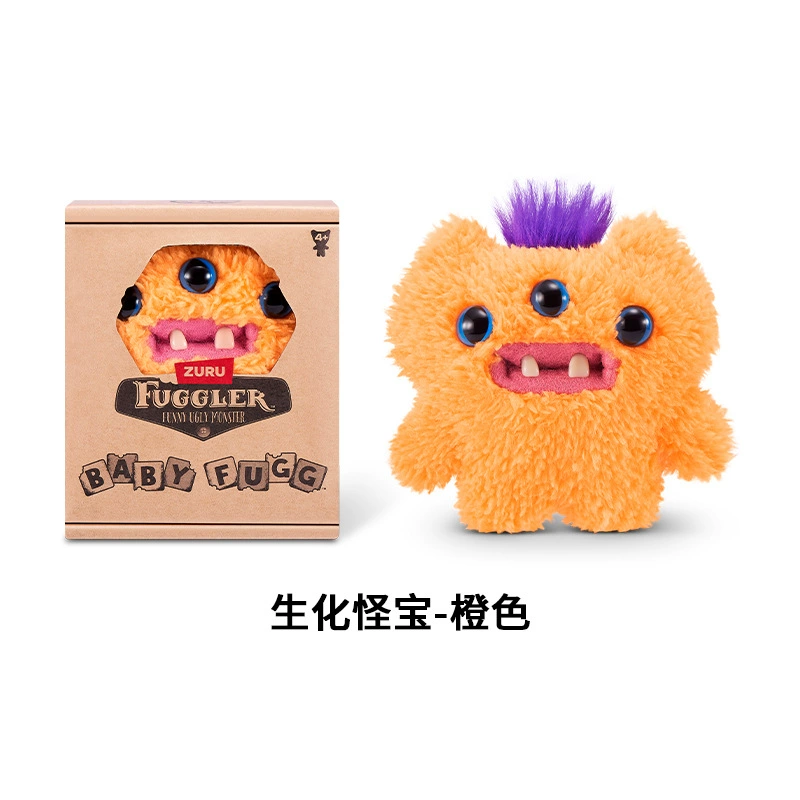 Мягкая игрушка (Fuggler) милый уродливый младенец-монстр, ок. 10 см, разные стили и цвета