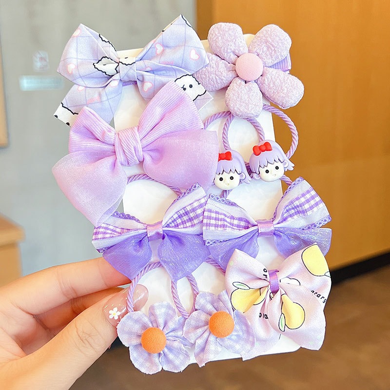 Diadema para niños niña linda princesa banda para el cabello banda de goma para bebés no duele el cabello elástico niñas Cola de Caballo accesorios para el cabello