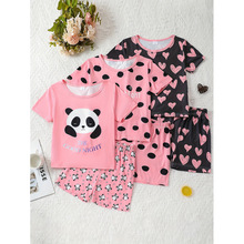 Z 60408 Women's printed home wear sets Ůʿӡ���Ҿ���װ