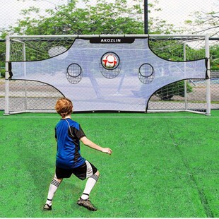 Football goal target cloth target target rebound nets and young people free kick practice shooting network 5 people, 7 people and 11 people