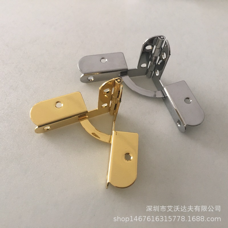 七字合页 铁材质31*43厂家直销木盒合页 七字型合页铰链 木盒合页