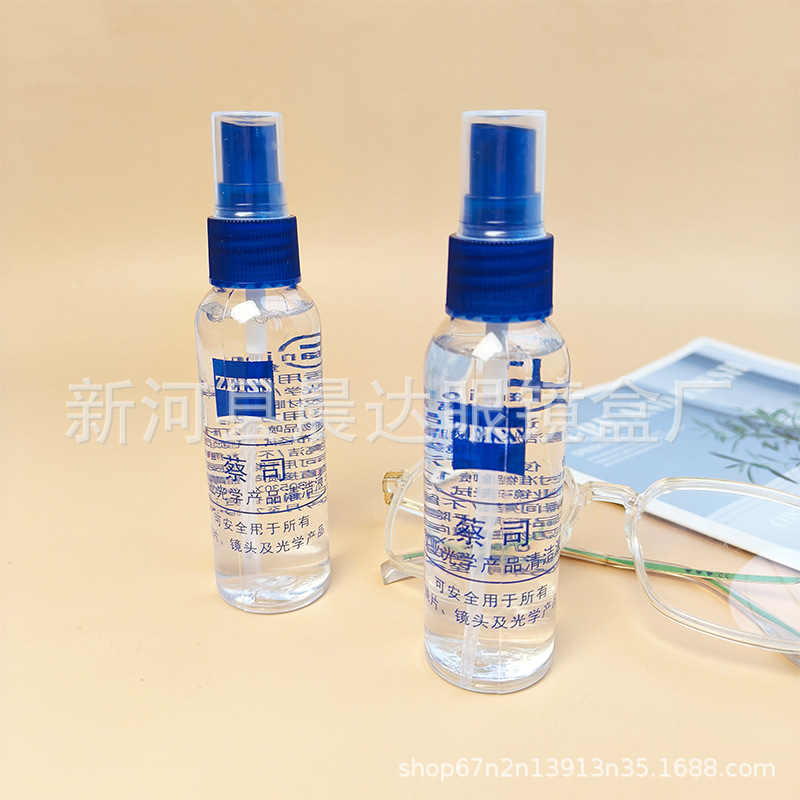 Glasses cleaning solution, mobile phone screen and lens cleaner, in stock, 60ml transparent glasses spray