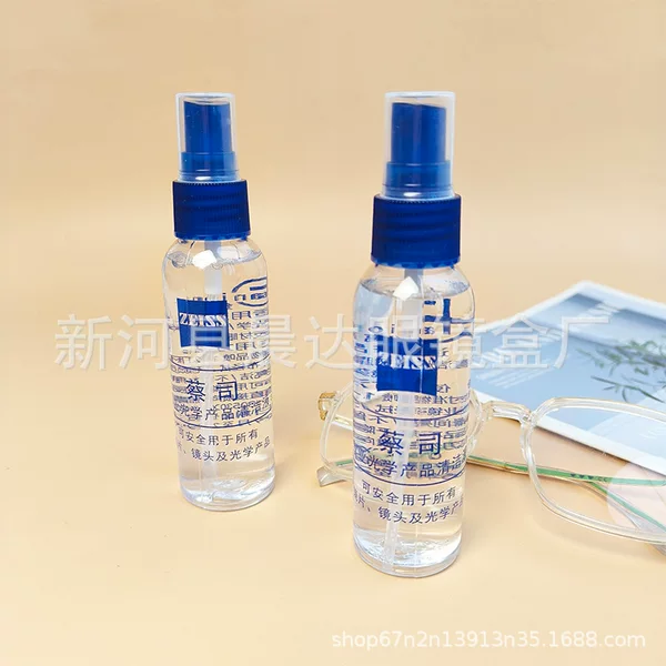 Glasses cleaning solution, mobile phone screen and lens cleaner, in stock, 60ml transparent glasses spray