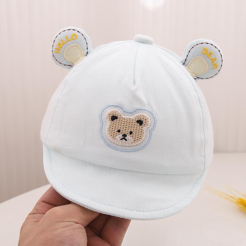 Sombreros para bebés primavera y otoño nuevos niños gorras de lengua de pato lindas gorras de béisbol para bebés super lindos niños sombreros de protección solar