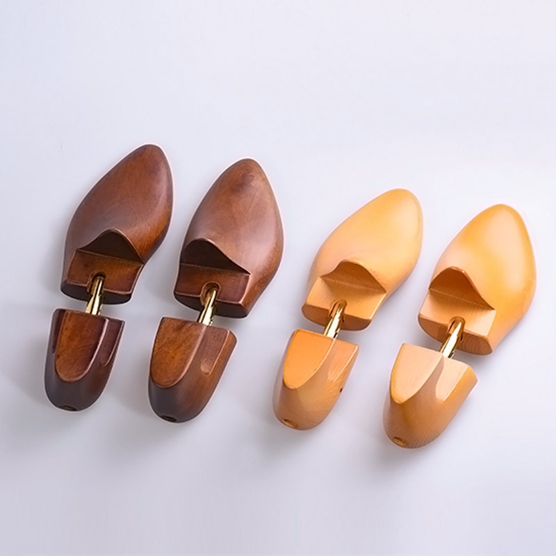 Zapatos de madera de pino de Nueva Zelanda soporte de zapatos extensor retráctil para zapatos de cuero para moldear y moldear
