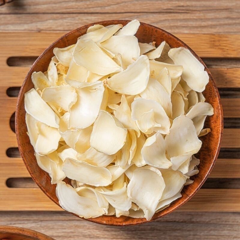 兰州百合干无硫熏散装干货食用甜白合片500g农家甘肃特产熬粥搭档|undefined
