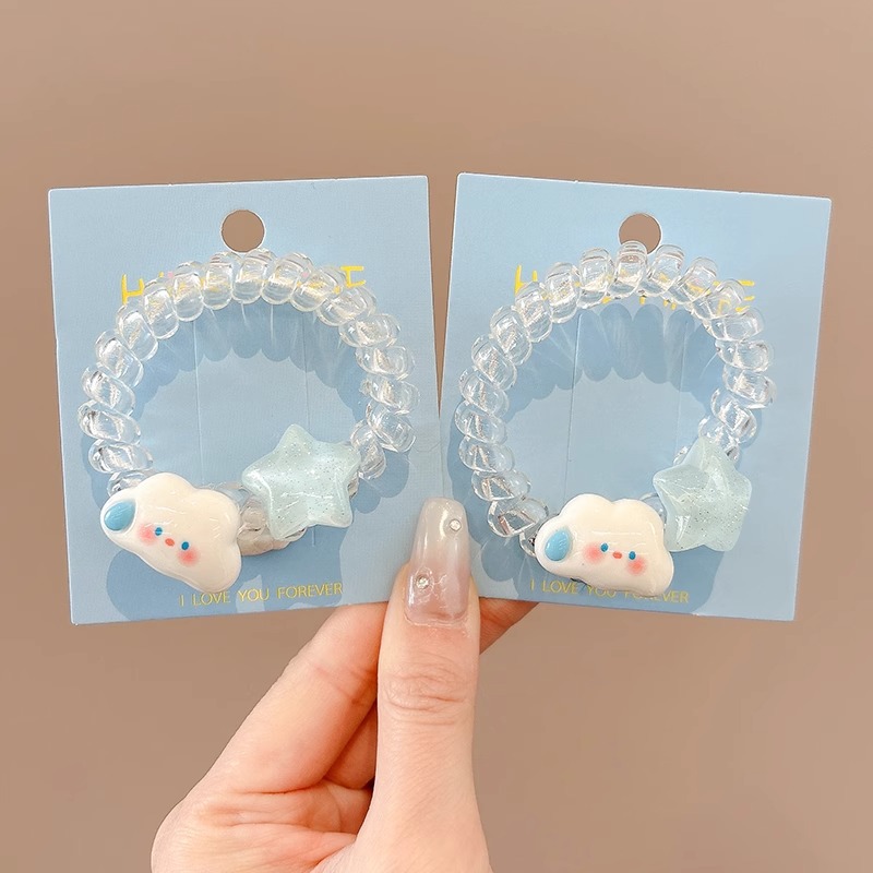 Klein azul rasgado cabello mar pinza de pelo lateral 2024 nuevo clip de alta gama tocado de frente de mujer clip de borde infantil