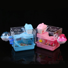 Hamster Cage Hamster Cage Accessories Golden Hamster House Villa Hamster Single Double Combo Mixed Version Acrylic Castle