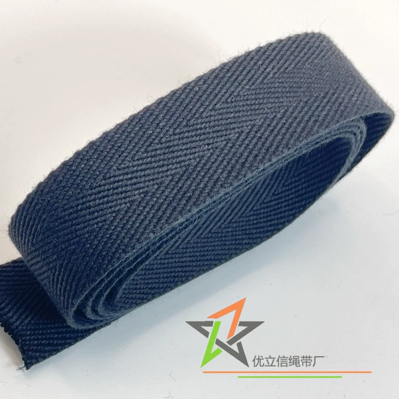 3 см черный хлопковый двойной ремешок в елочку 2 мм утолщенная зашифрованная хлопковая лента Сумка через плечо ремень