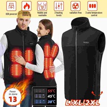 E 60557 USB Heated Fleece Vest ���ܐa���R�� ���R�d�羳�W
