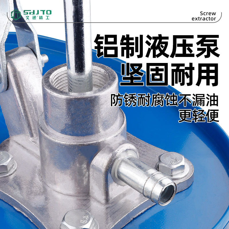 Los fabricantes venden al por mayor máquina de repostaje manual máquina de bombeo manual caja de cambios bomba de aluminio máquina de repostaje manual