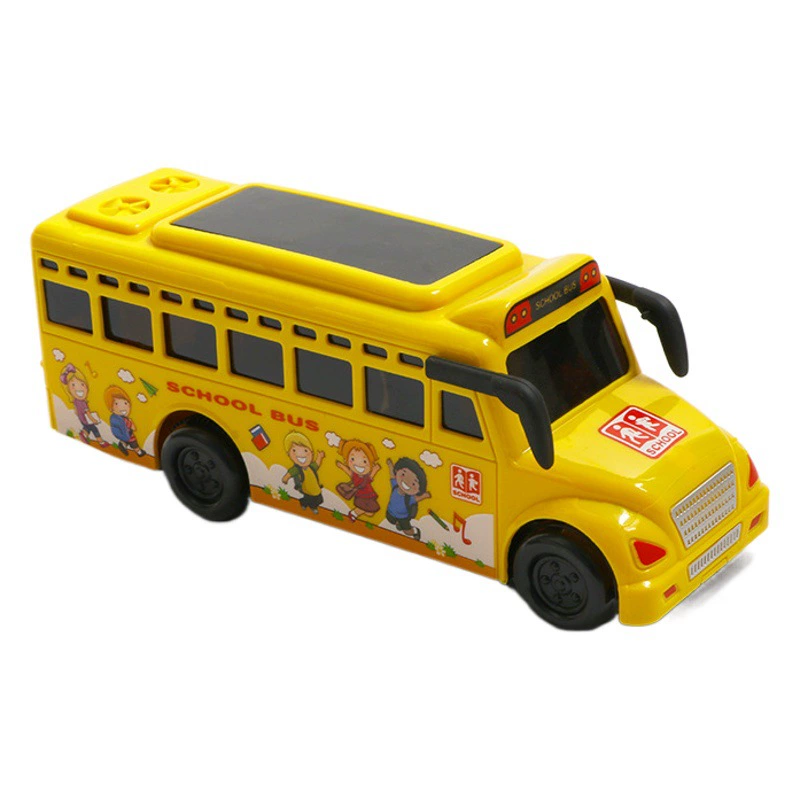 Детский автобус игрушка имитационная модель автобус Полицейская машина инерционный светящийся звуковой эффект стойл горячая Распродажа оптом игрушечный автомобиль