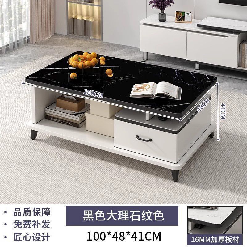 100CM 검정 대리석 + 서랍