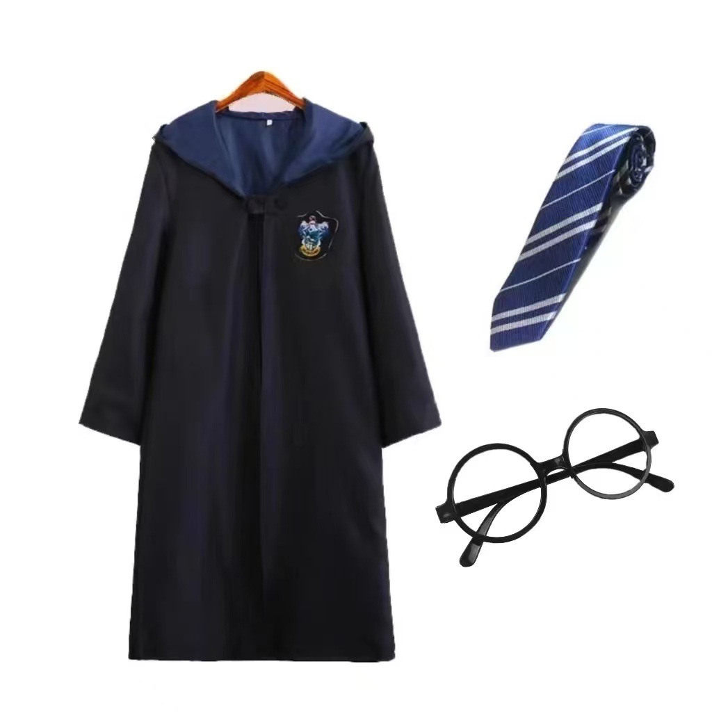Túnica con Capucha Mágica para Cosplay de Poliéster para Halloween y Espectáculos