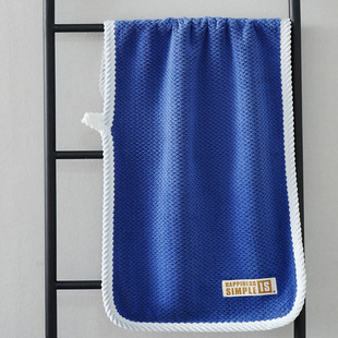 Cross-Border Labelable Towel and Bath Towel Set, Lint-Free, Extra Thickened, Large Bath Towel, Super Soft Household Towel