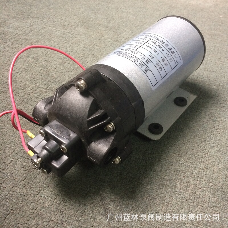 Micro High-Pressure Diaphragm Pump Dp-100 Water Pump Self-Priming Dc Sweeper Spray Dust Reduction Micro High-Pressure Diaphragm Pump Dp-100 Water Pump Self-Priming Dc Sweeper Spray Dust Reduction