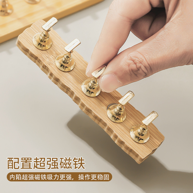 Japanese Manicure Practice Base Log Minimalist Style Nail Holder Metal Finger Holder Nail Piece Wearing Nail Tool Wholesale Japanese Manicure Practice Base Log Minimalist Style Nail Holder Metal Finger Holder Nail Piece Wearing Nail Tool Wholesale