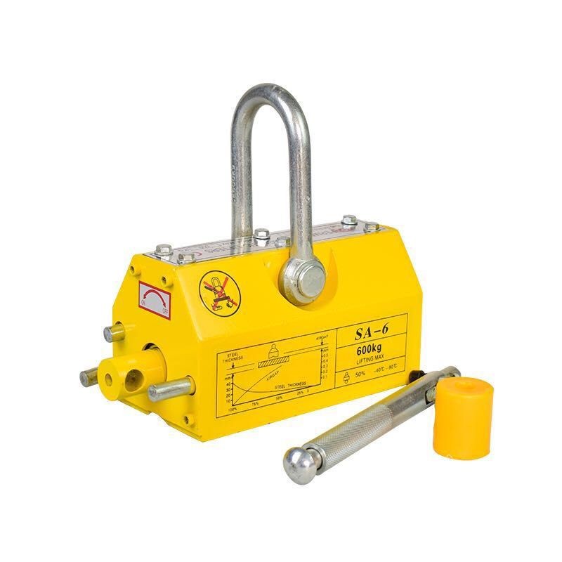 永次吸盘起重器圆钢钢板磁力吊具强力吸盘永磁吸盘起重器磁力吊