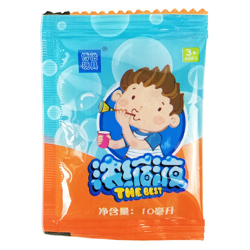 Bubble machine bubble liquid colorful bubble water wholesale bubble gun refill liquid bubble stick Western sword 10ML concentrated liquid