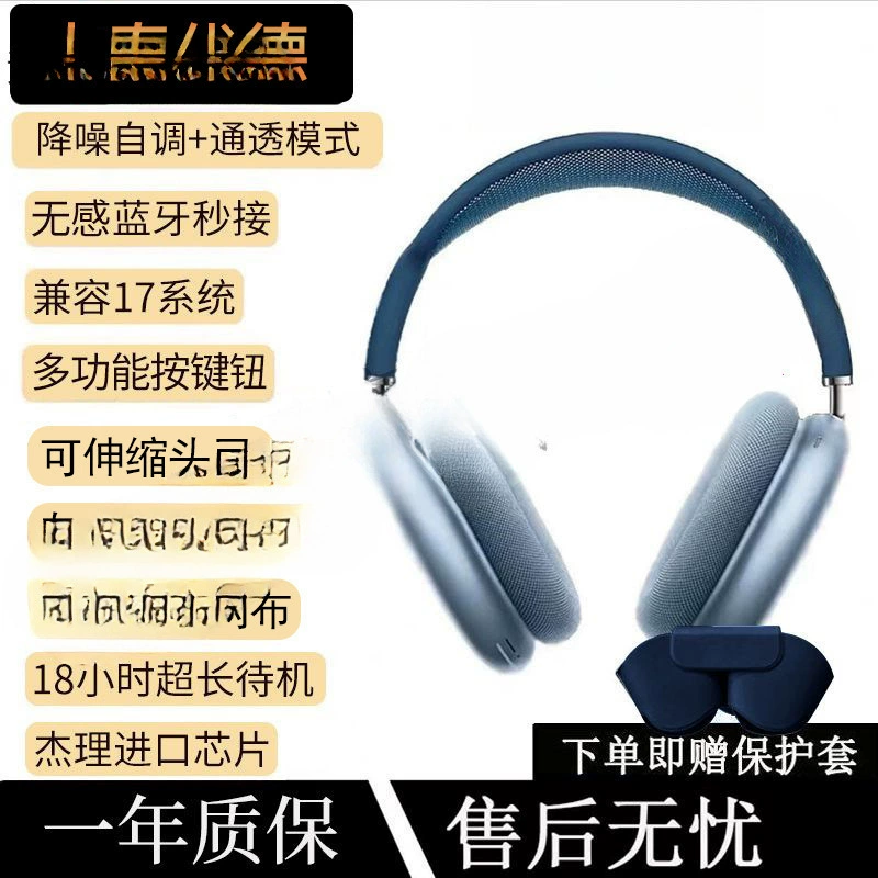 Наушники North China AirPods Max беспроводное шумоподавление, спортивный слот подходят для Apple Android и Huawei