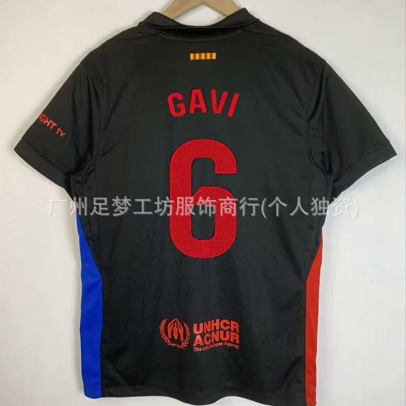 2425 バルセロナ ホーム ジャージ No. 19 ヤマール サッカー ジャージ No. 8 ペドリ 6 ガビ No. 9 レヴァーン プリント|undefined