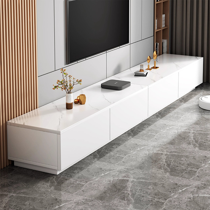 Tv Cabinet Living Room Household Small Apartment 2025 New Modern Simple Storage Storage Integrated Floor-Standing Tv Cabinet