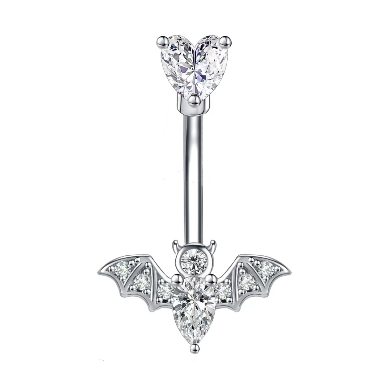 16G labret stud size and finish detail