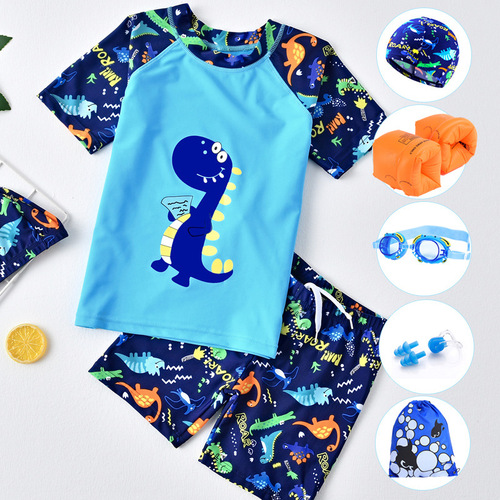 Children's swimsuit, boy, girl, small, medium and large child, cartoon split swimsuit, swimming trunks suit, student swimsuit