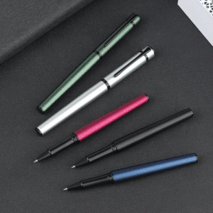 Hero ball pen H605C gift box business office sign pen black spiral notebook set lettering wholesale