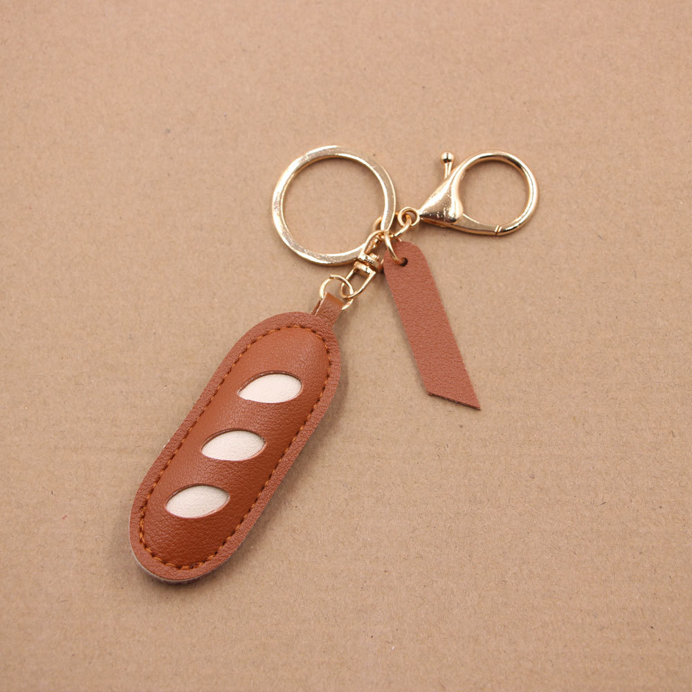 Creative long retro keychain