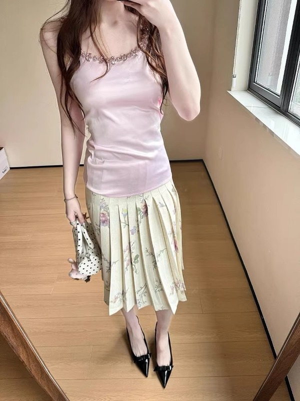 新中式国风气质天丝棉百搭文艺半身裙女夏季新款复古时尚中长裙子|undefined