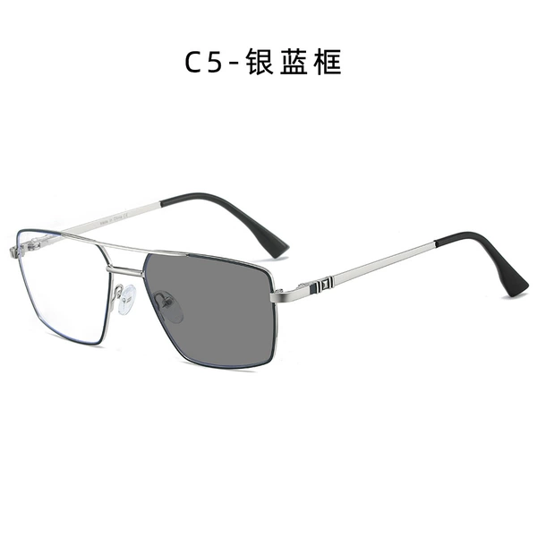 C4 silver blue frame
