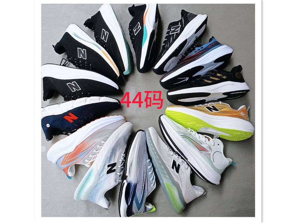 2025 primavera nueva NB con el mismo tipo de zapatos casuales de estudiantes de tamaño único transfronterizos puestos de suministro al por mayor tacones planos