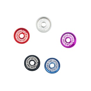 Home-made 4WD Race 19mm aluminum alloy guide wheel bearing modified accessories mini car upgrade lettering guide wheel