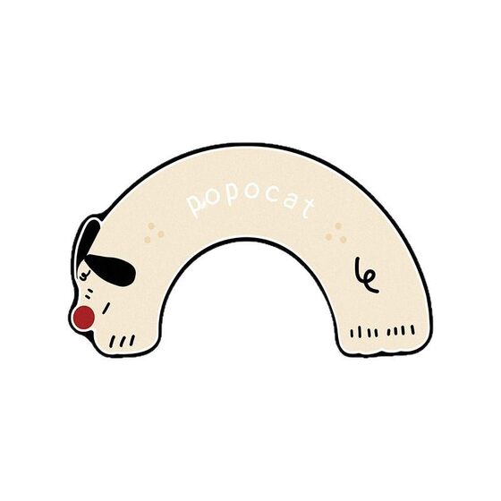 Cross-border temu generation hair diatom mud mat cartoon toilet U-shaped bathroom mat toilet door absorbent non-slip mat