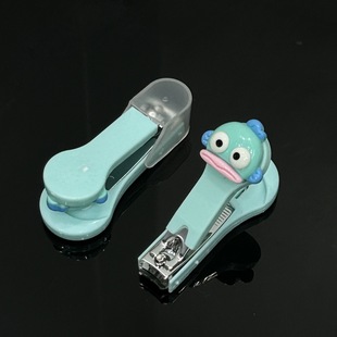 Cartoon Ugly Fish Nail Clipper Single Pack Portable Creative Children's Nail Clipper Household Small Nail Clipper Mini