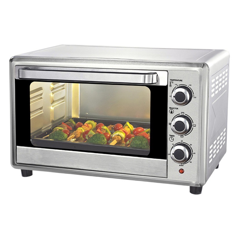 2021 nuevo diseño 30L gran capacidad automática multifunción visual Horno de convección sin aceite MINI hogar