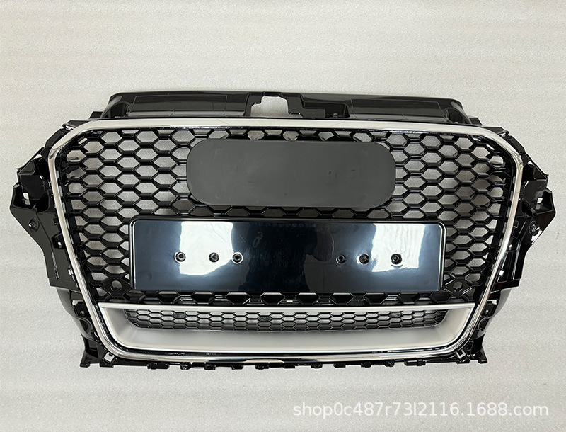 Suitable for Audi A3 Grille Modification to Rs3 Old Model A38V Front Bumper Grille 13141516 Honeycomb Grille Cover
