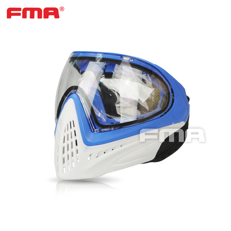 FMA F1全脸防护面罩双层镜片彩弹Paintball竞技运动团建FM-F0003