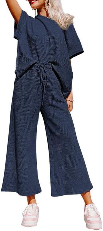 Casual Women's Simple Style Solid Color Polyester Pants Sets Pants Sets display picture 20