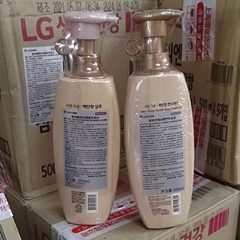 一般貿易|韓國進口LG睿嫣白檀香瑞香洗髮水護髮素500ml批發代發