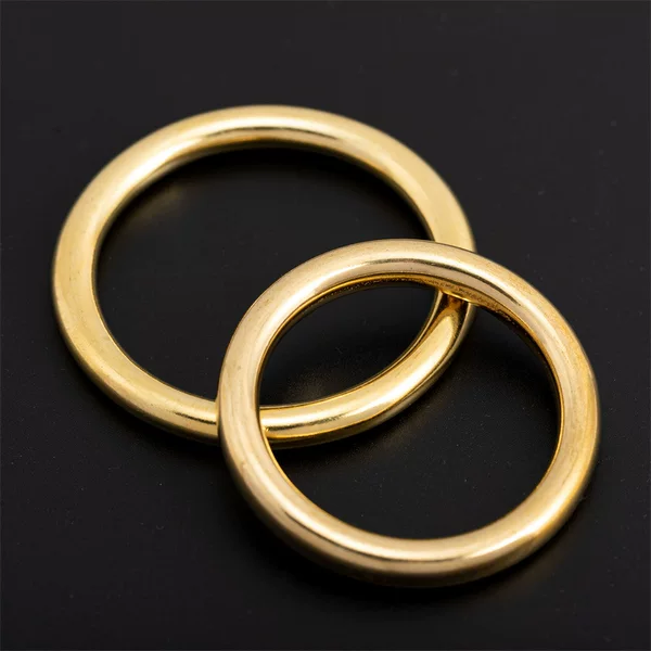 Factory spot supply pure copper circle open ring solid seamless copper ring brass circle cast copper ring