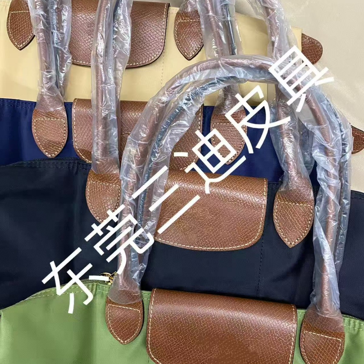 东莞高品质手提单肩尼龙饺子包大容量轻便收纳通勤托特包质感女包