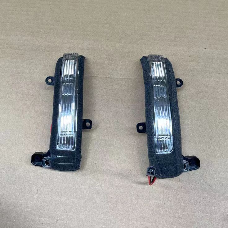 Aplicable a tres lámparas de luz de dirección del espejo retrovisor, luces de dirección del espejo retrovisor, luces de giro