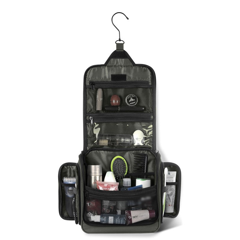 Amazon viaje húmedo y seco separación lavado bolsa de viaje de negocios de los hombres baño bolsa de cosméticos Portátil Bolsa de almacenamiento