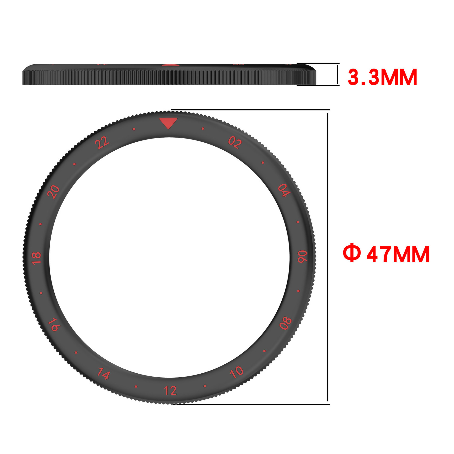 Xinyuan Shuntong is suitable for the metal bezel of Xiaomi S4 Watch and Mi Watch S4 S3 bezel Application Scenario