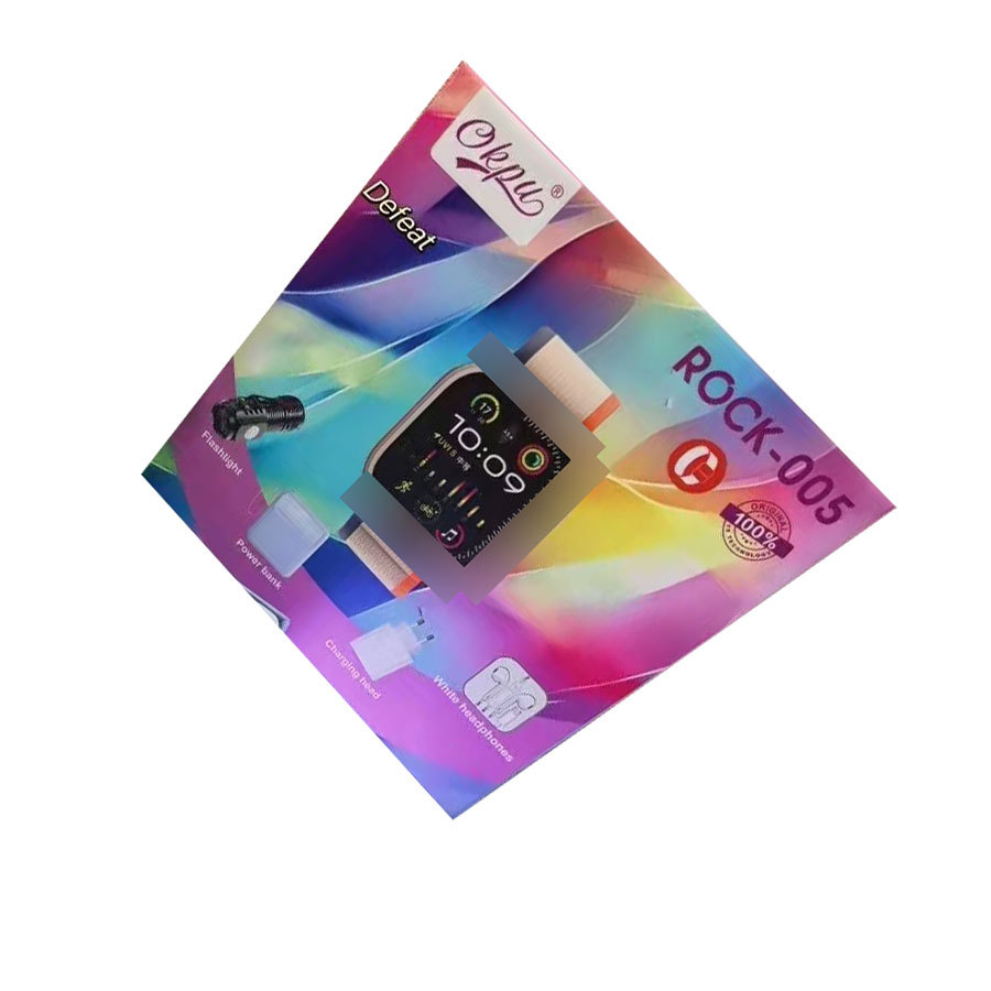 Cross-Border New R0Ck-005 Smart Watch Set Bluetooth Headset Power Bank Bluetooth Call Sports Watch Factory