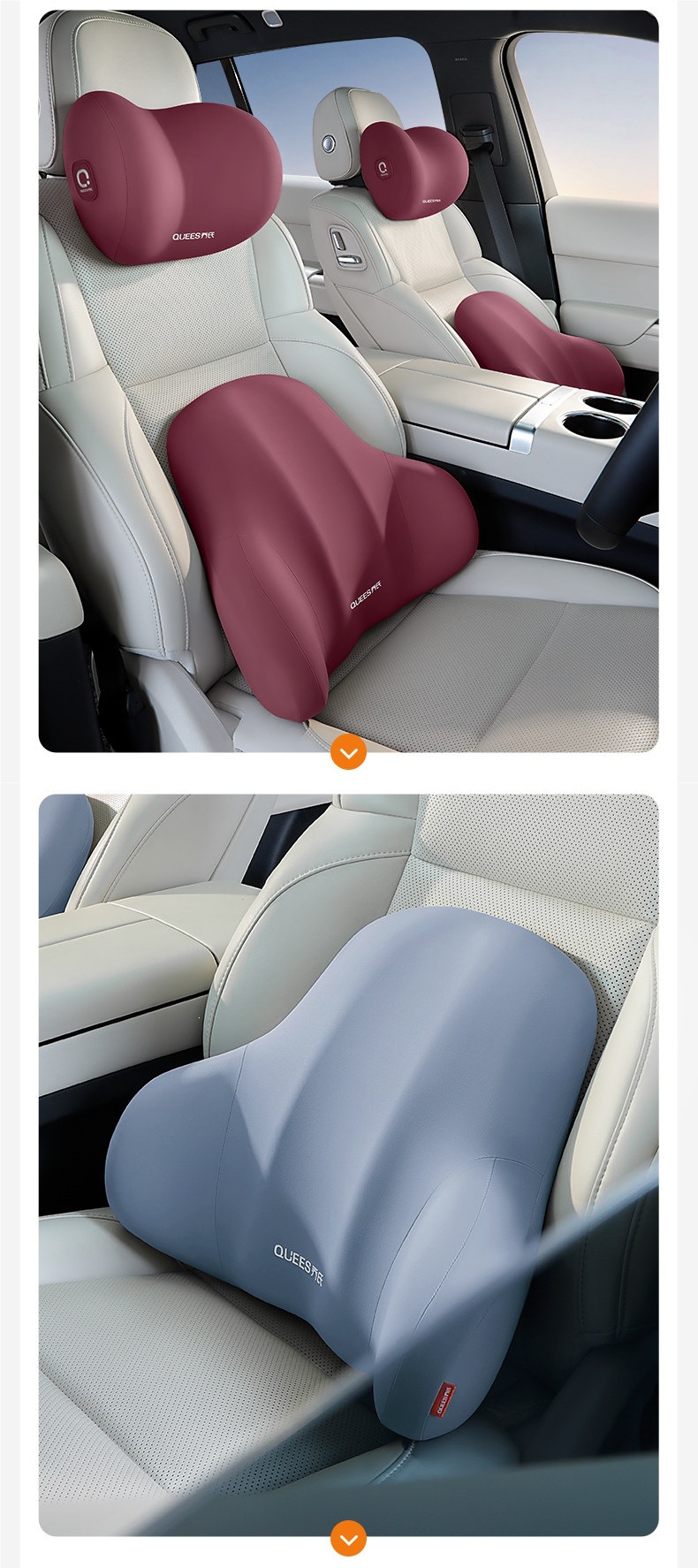 Joe's Car Headrest, Car Pillow, Neck Pillow, Cushion, Car Seat Pillow, Lumbar Cushion, Waist Support, Neck Support Pillow, Lumbar Support