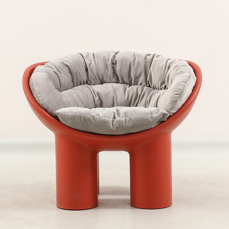 Fábrica directa de sillas de piernas nórdicas creativas caseras individuales ins red sofá silla de ocio perezoso al aire libre
